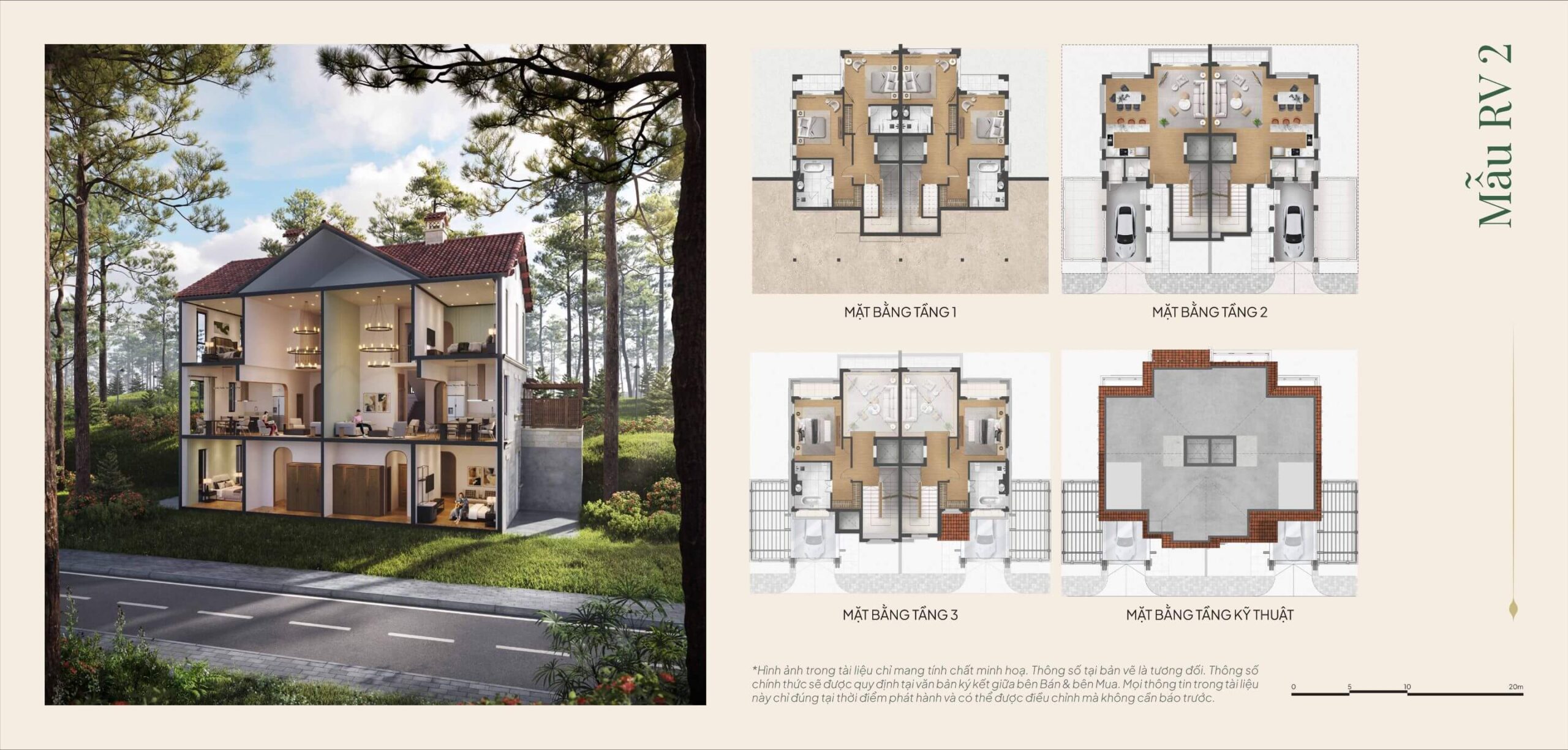 Thanh Xuan Valley 24 layout thiết kế mẫu biệt thự rv2