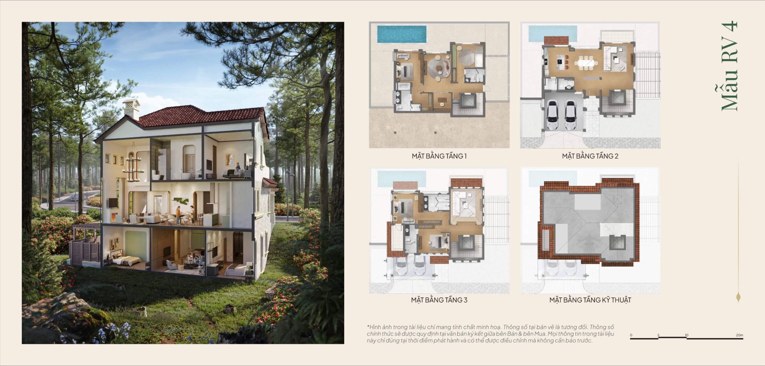Thanh Xuan Valley 26 layout thiết kế mẫu biệt thự rv4