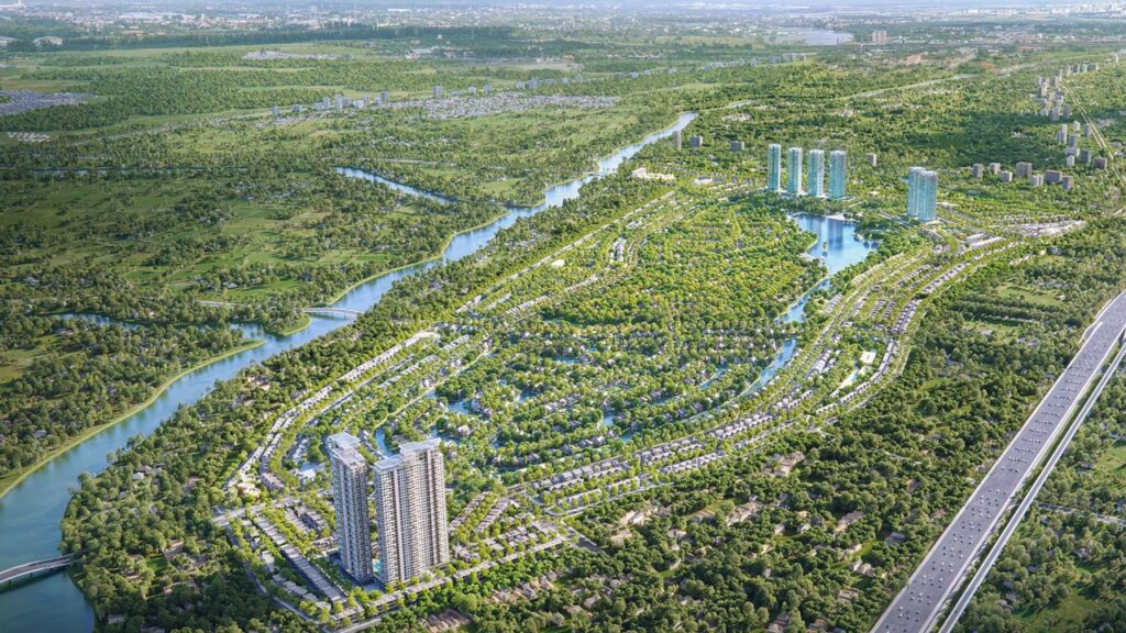 phoi canh du an eco retreat long an chinh thuc tu chu dau tu ecopark