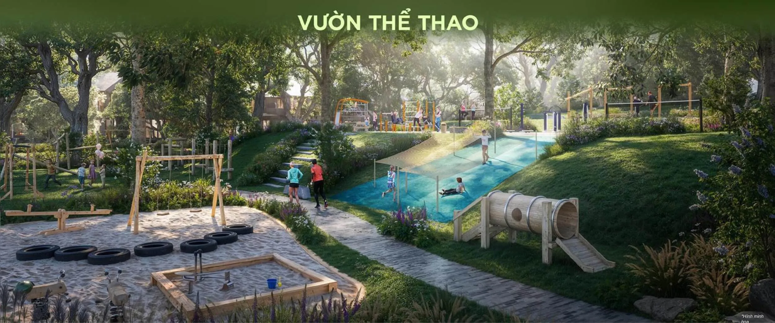 Eco Retreat 21 vuon the thao