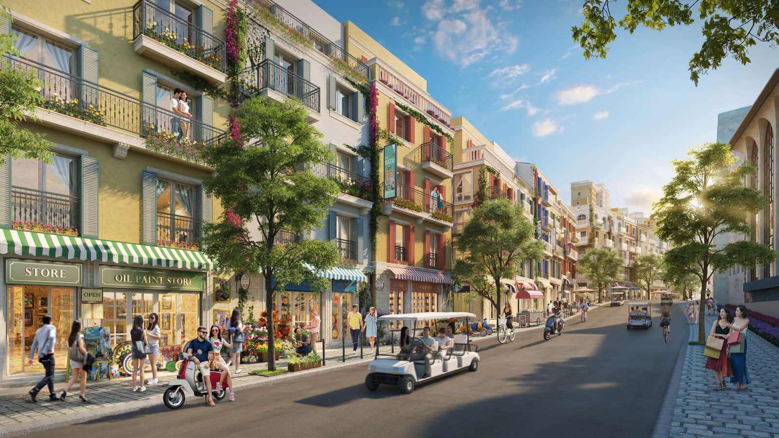 Sun Group Vũng Tàu 4 shophouse thương mại sun group ở vũng tàu