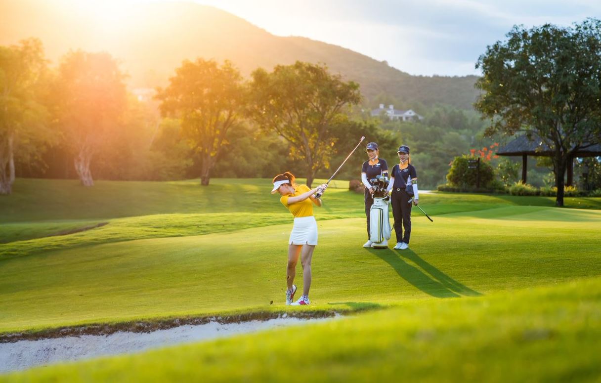 Hai sân golf Tiger Woods – Biểu tượng thể thao & đẳng cấp doanh nhân tại Vinhomes Green Paradise 1 sân golf Tiger Woods