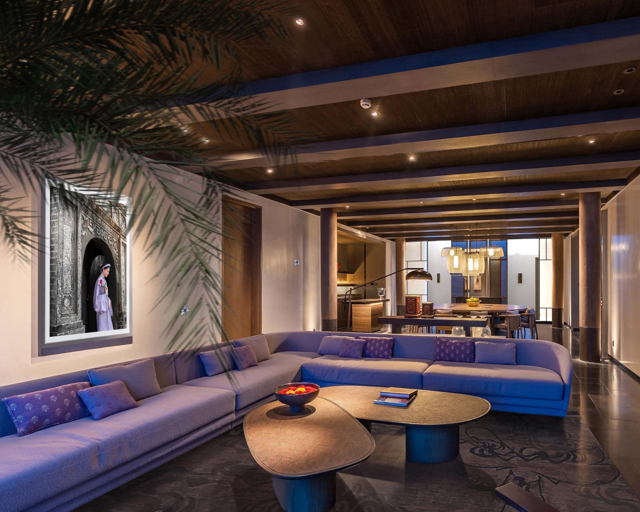 Biệt Thự Mandarin Oriental Đà Nẵng 12 nội thất phòng khách