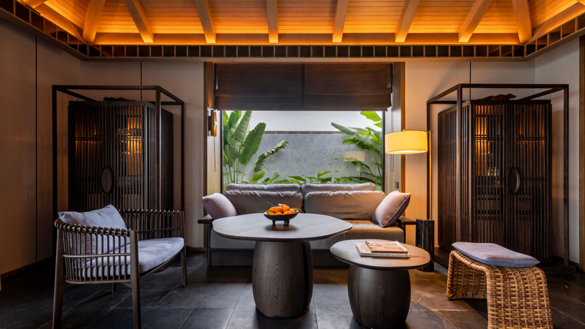 Biệt Thự Mandarin Oriental Đà Nẵng 10 nội thất phòng khách
