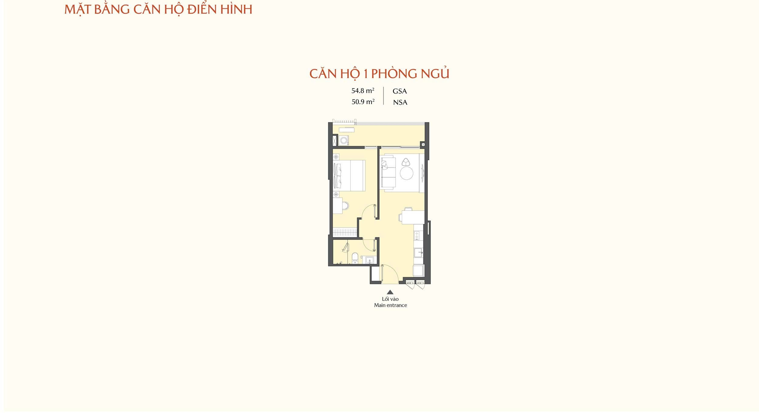 Masteri Park Place - The Global City 4 căn hộ 1 phòng ngủ