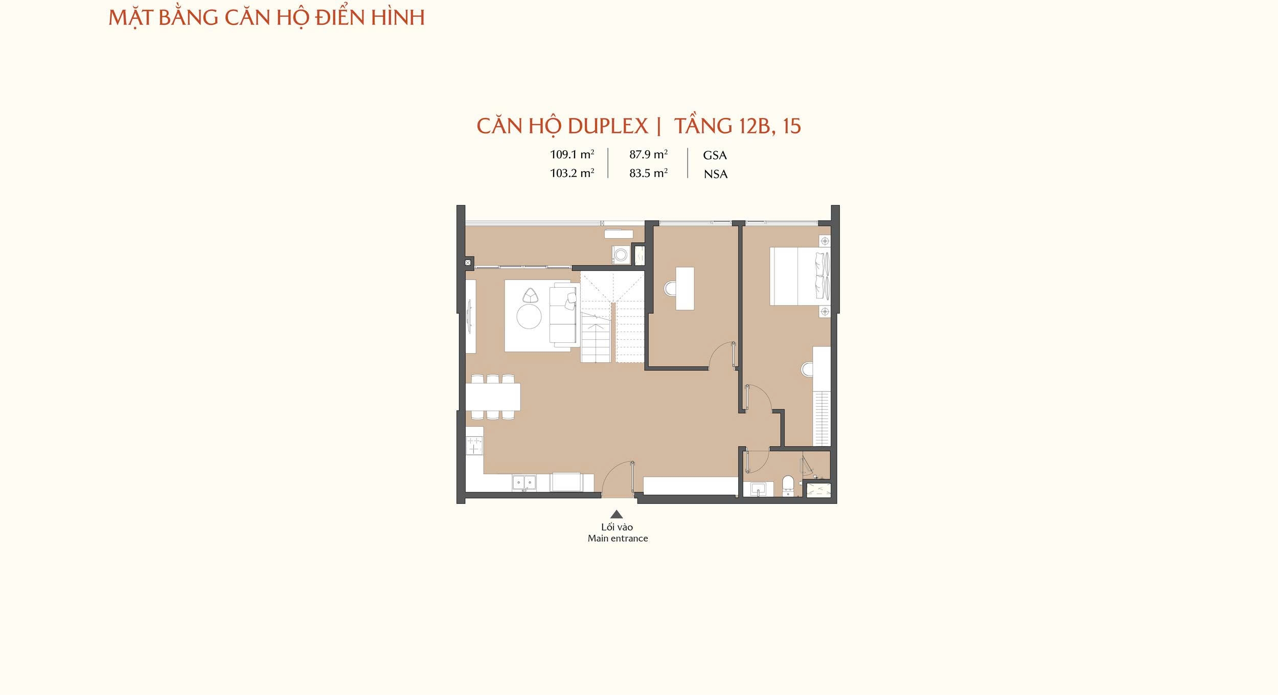 Masteri Park Place - The Global City 9 căn hộ duplex