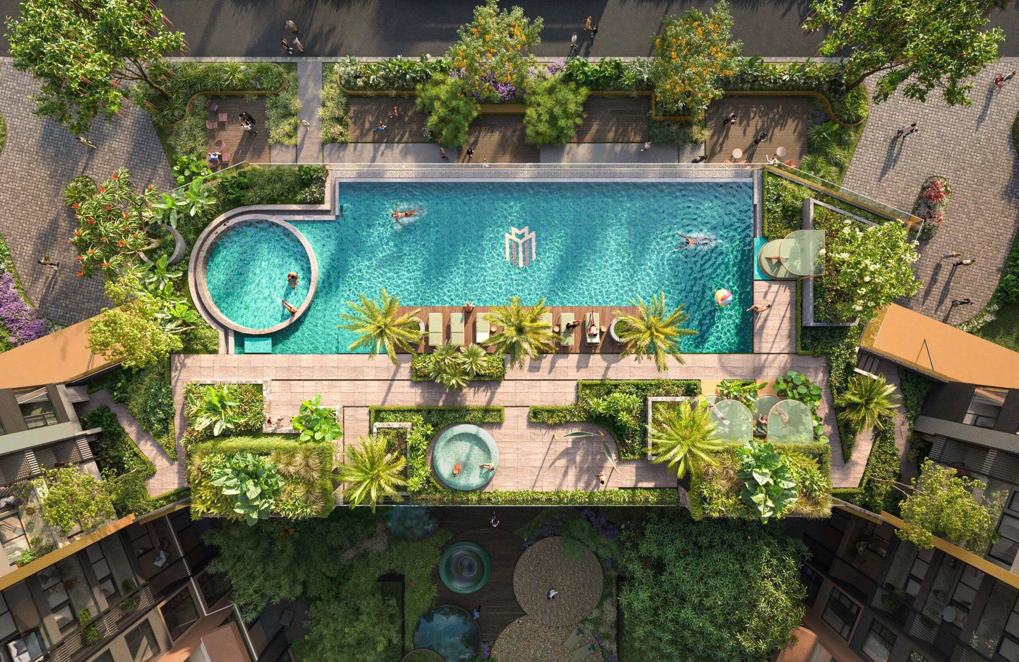 Masteri Park Place - The Global City 23 hồ bơi căn hộ masteri