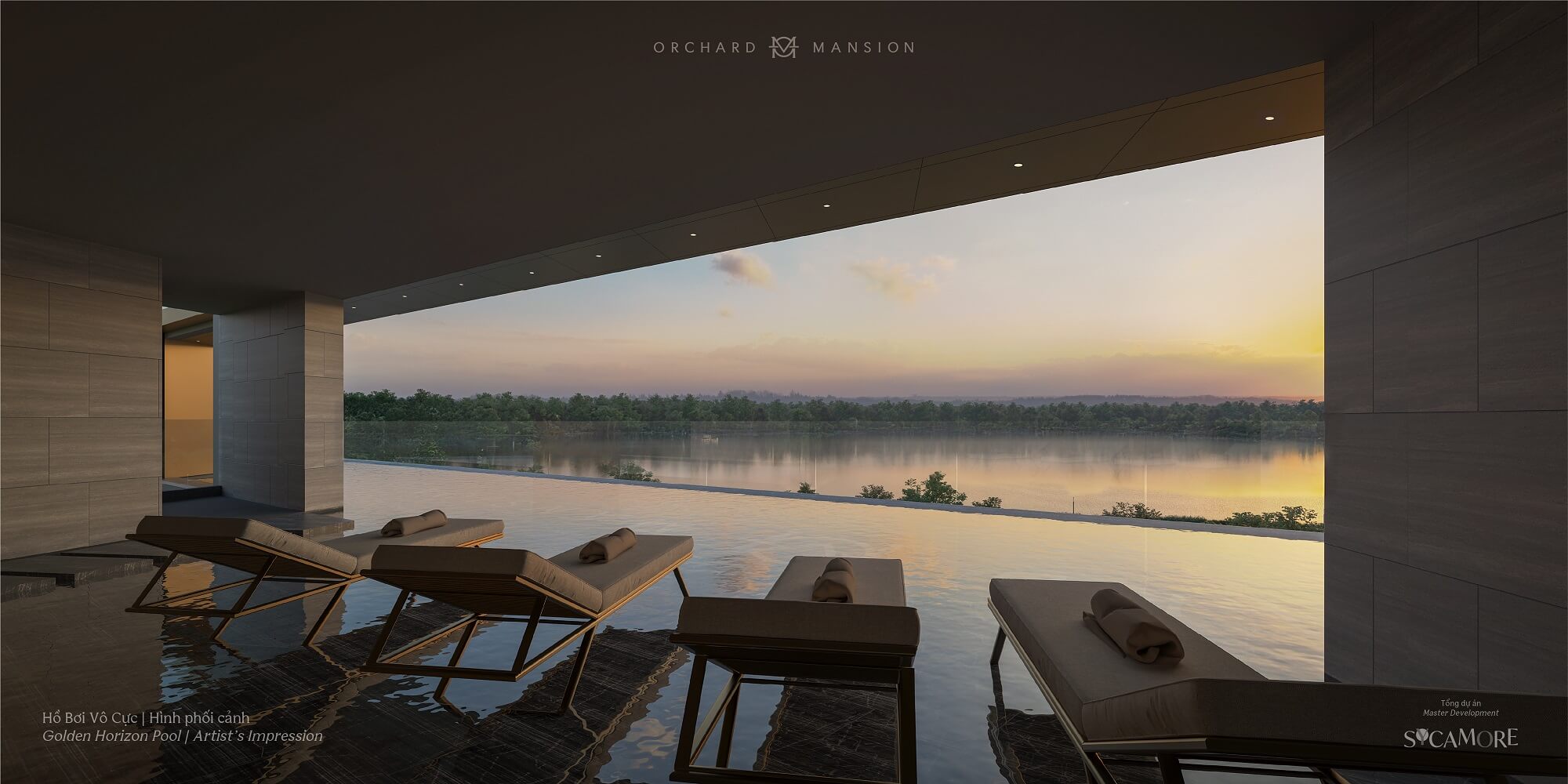 Orchard Mansion 8 hồ bơi