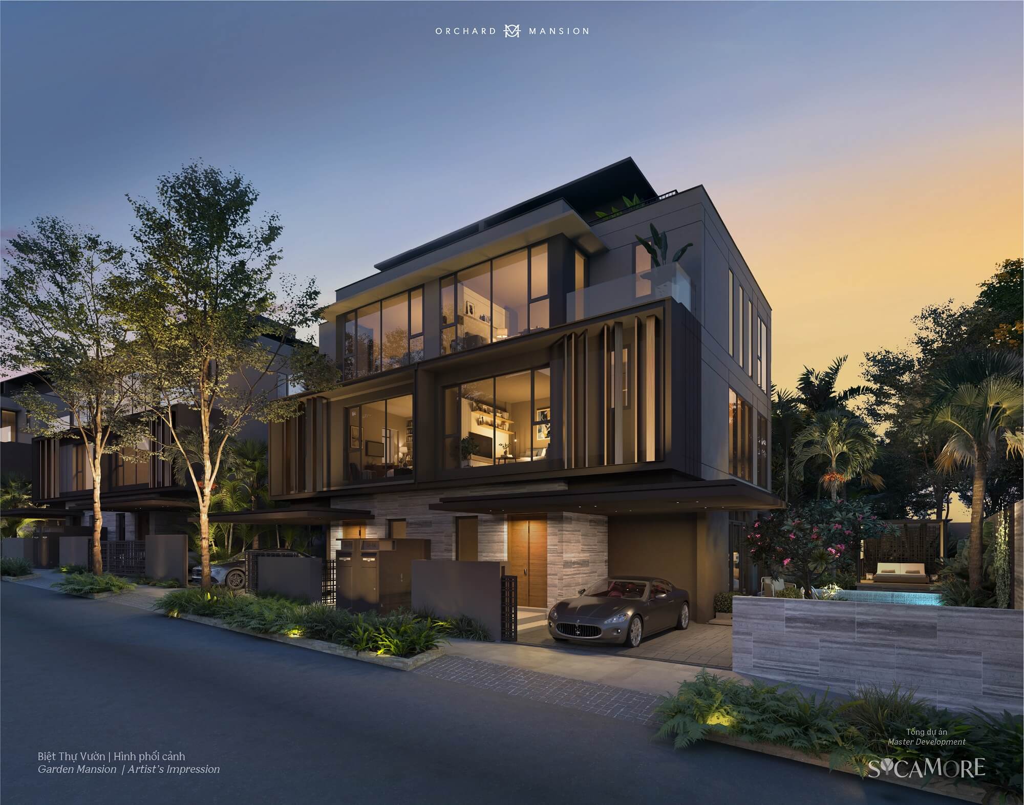 Orchard Mansion 19 biệt thự vườn