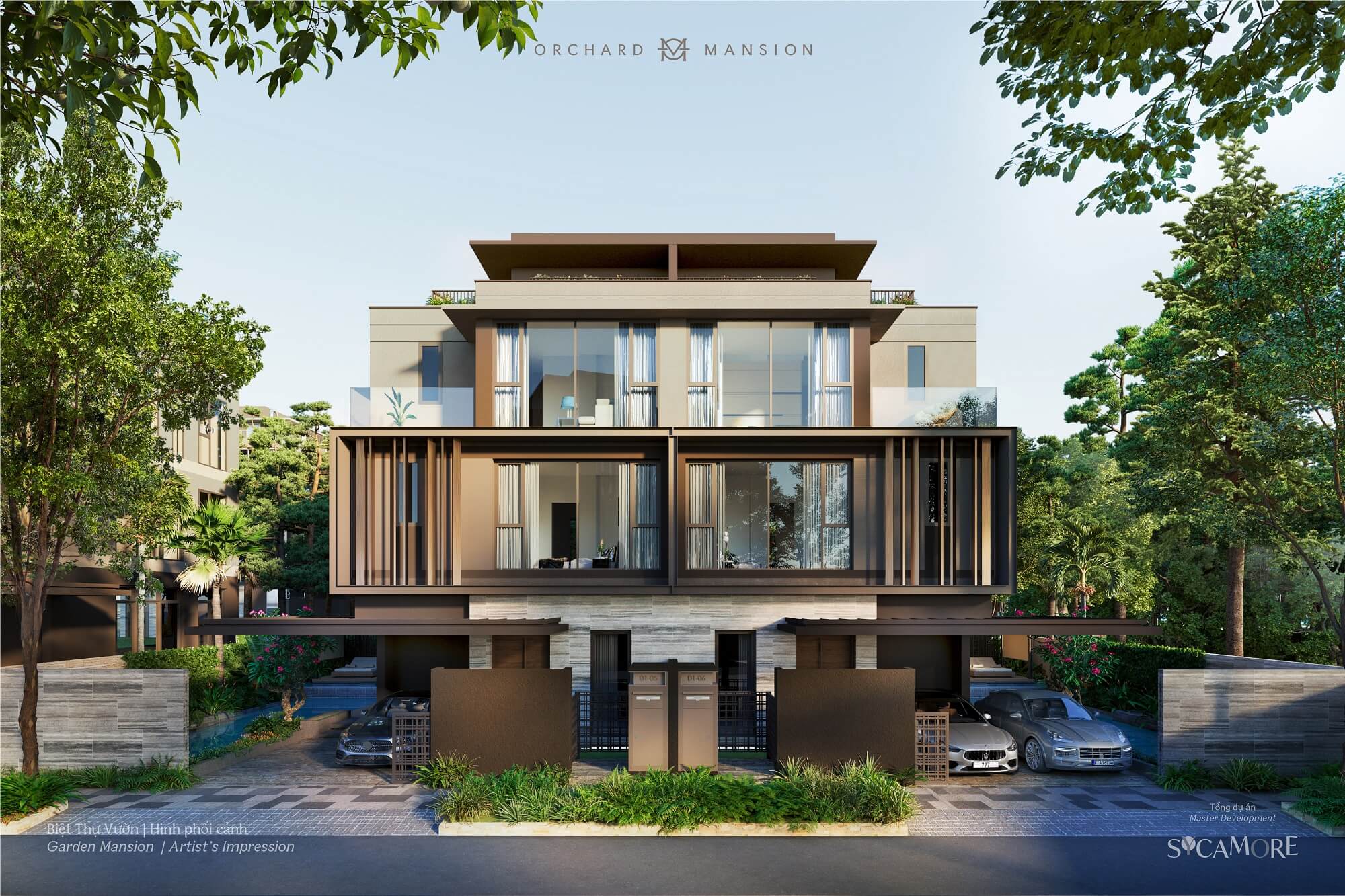 Orchard Mansion 20 biệt thự vườn