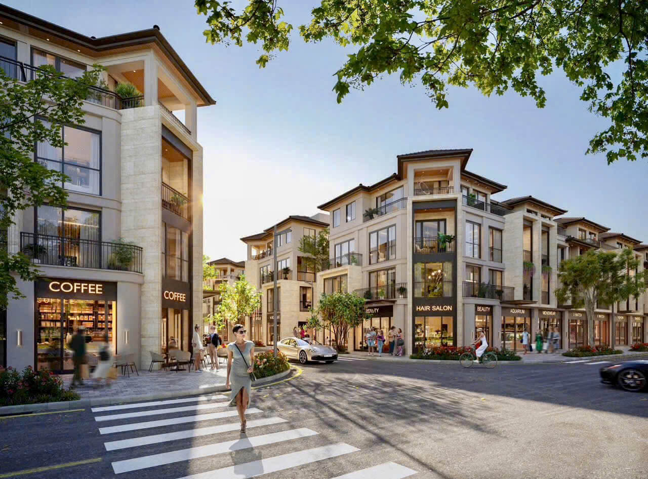 Nhà phố liền kề thanh phú center point