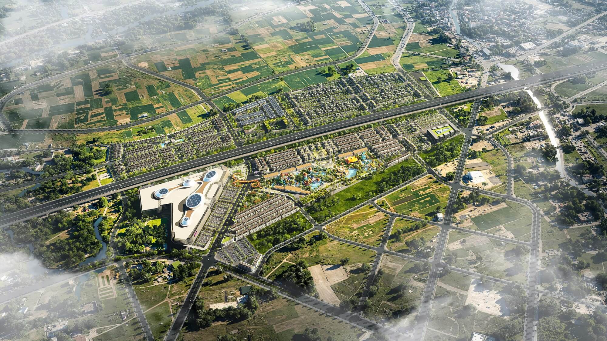 Khu đô thị có mật độ xây dựng thấp - thu hút nhà đầu tư và cư dân có một không an an cư lý tưởng