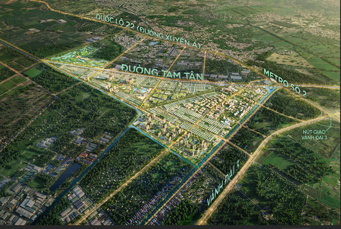 Hạ tầng giao thông kết nối Vinhomes SaiGon Park