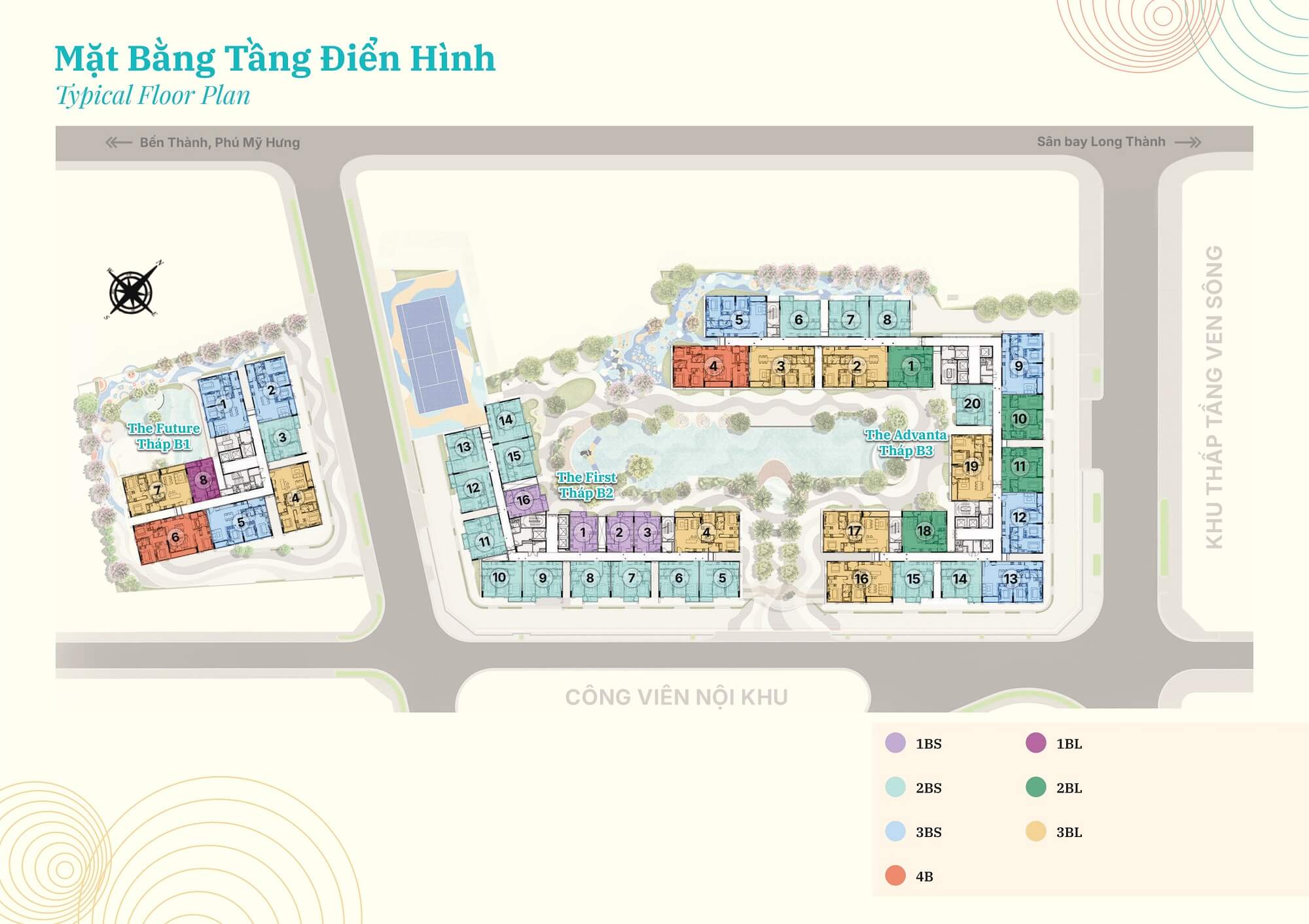 mặt bằng tầng