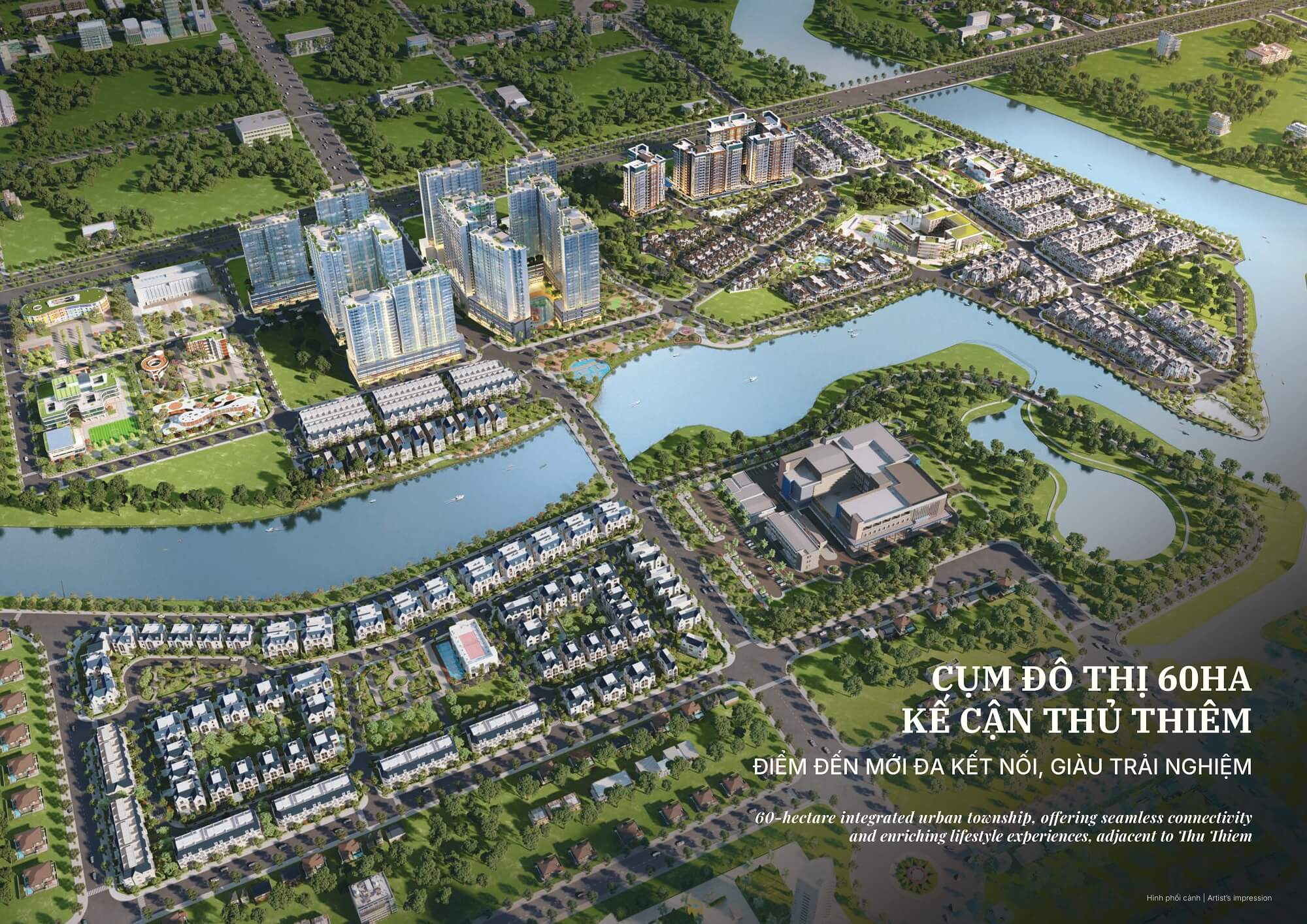 khu đô thị 60ha tại galdia khang điền