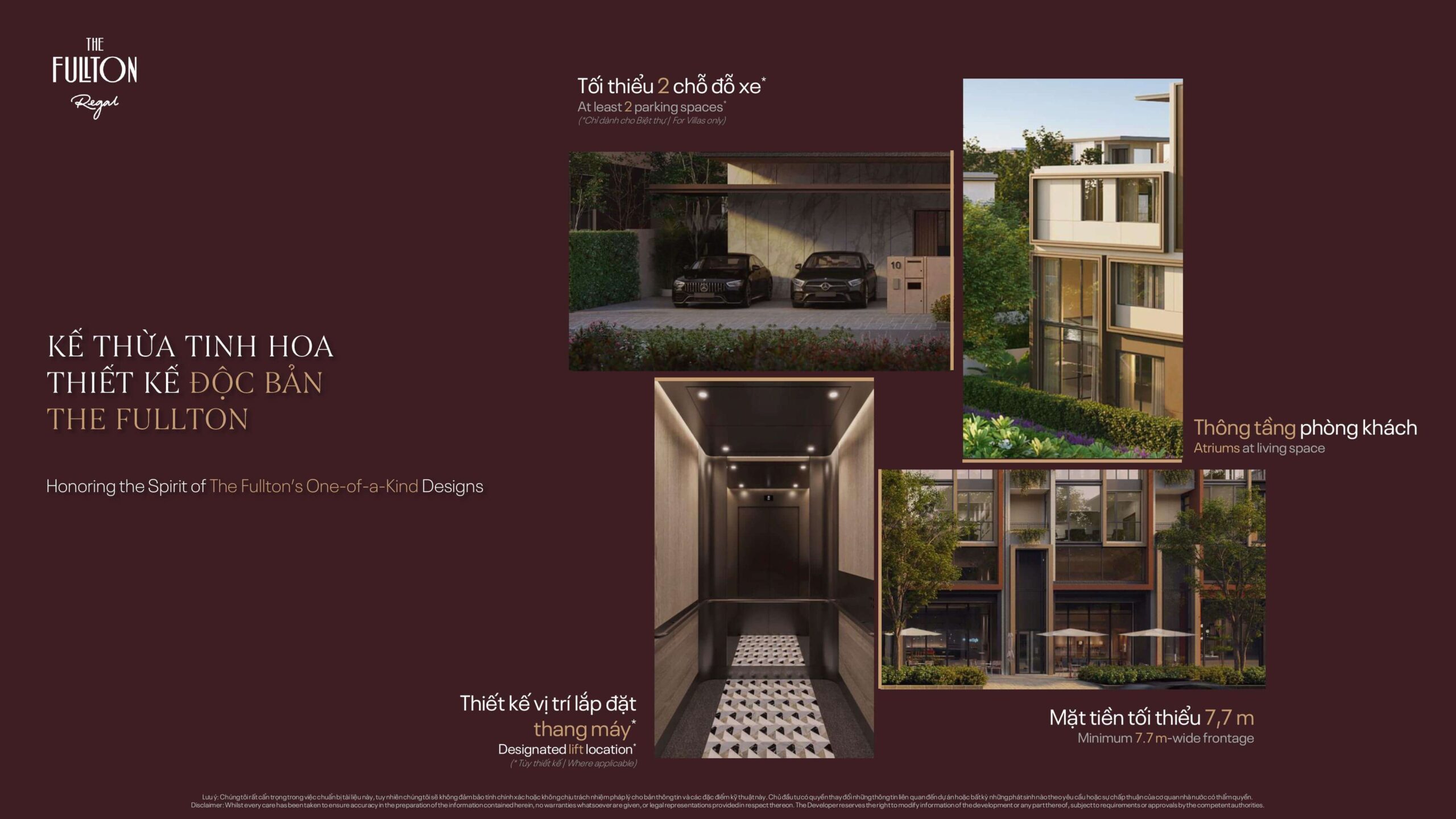 The Fullton Regal 4 Thiết kế kiến trúc ngôi nhà tại The Fullton được kế thừa tinh hoa độc bản The Fullton. Ảnh: CapitaLand Development.
